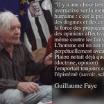 Citation de Guillaume Faye