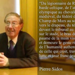 Citation de Pierre Sidos