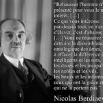 Citation de Nicolas Berdiaev