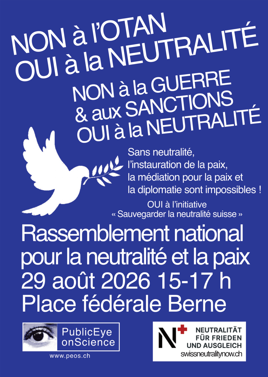 NON à l’OTAN, OUI à la neutralité !