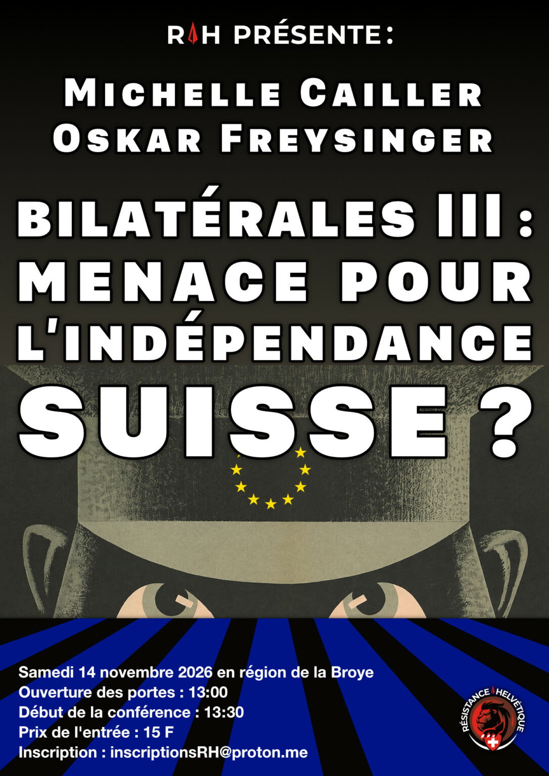 Conférence le samedi 14 novembre 2026